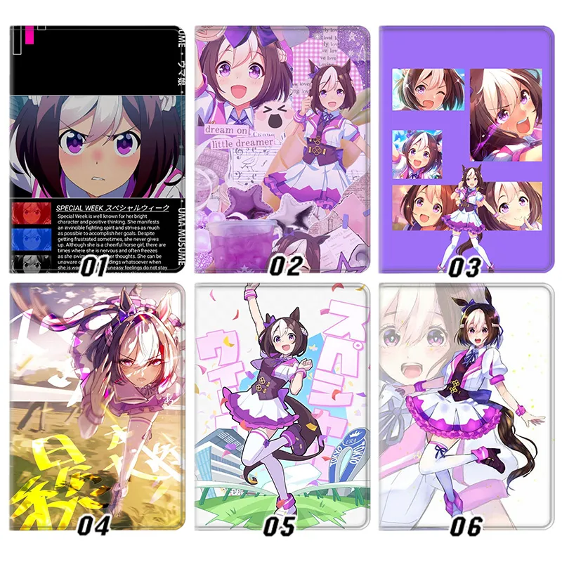 Uma Musume PrAlien Visitorty Derby — Special Week Classic Anime Collage Tablet Case