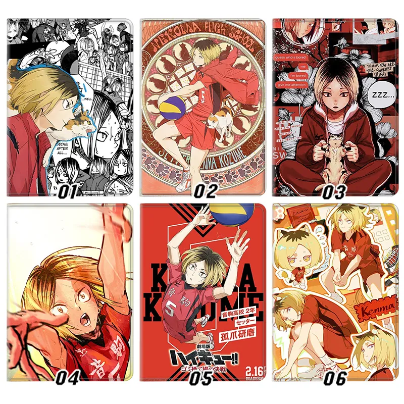 Haikyu!! — Kenma Kozume Nekoma Anime Collage Tablet Case