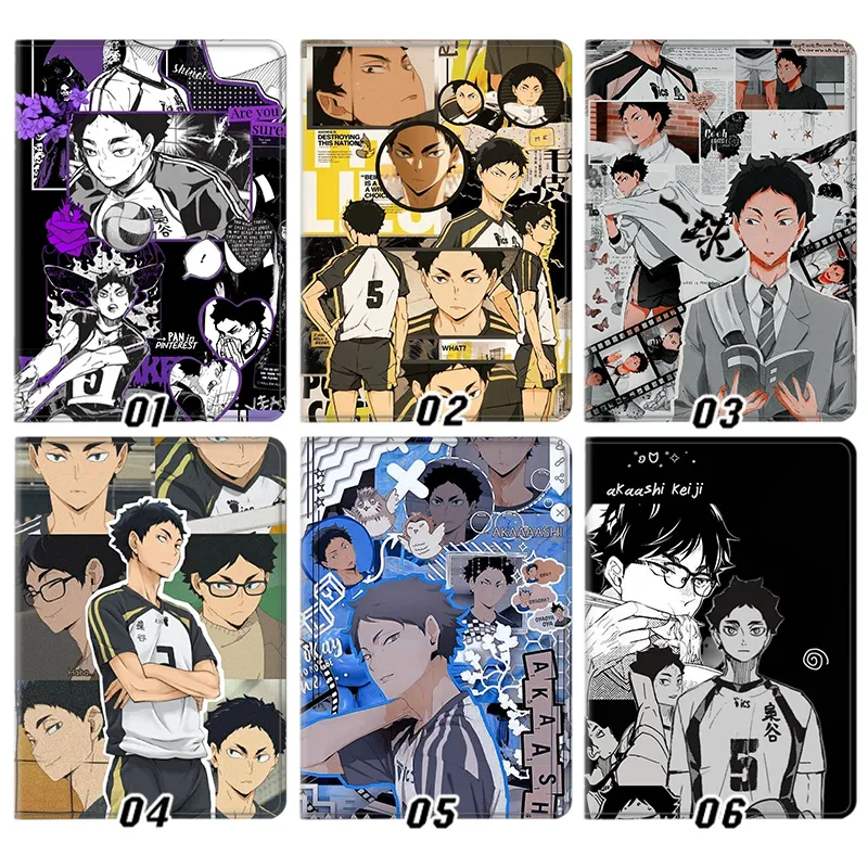 Haikyu!! — Keiji Akaashi Fukurodani Anime Collage Tablet Case