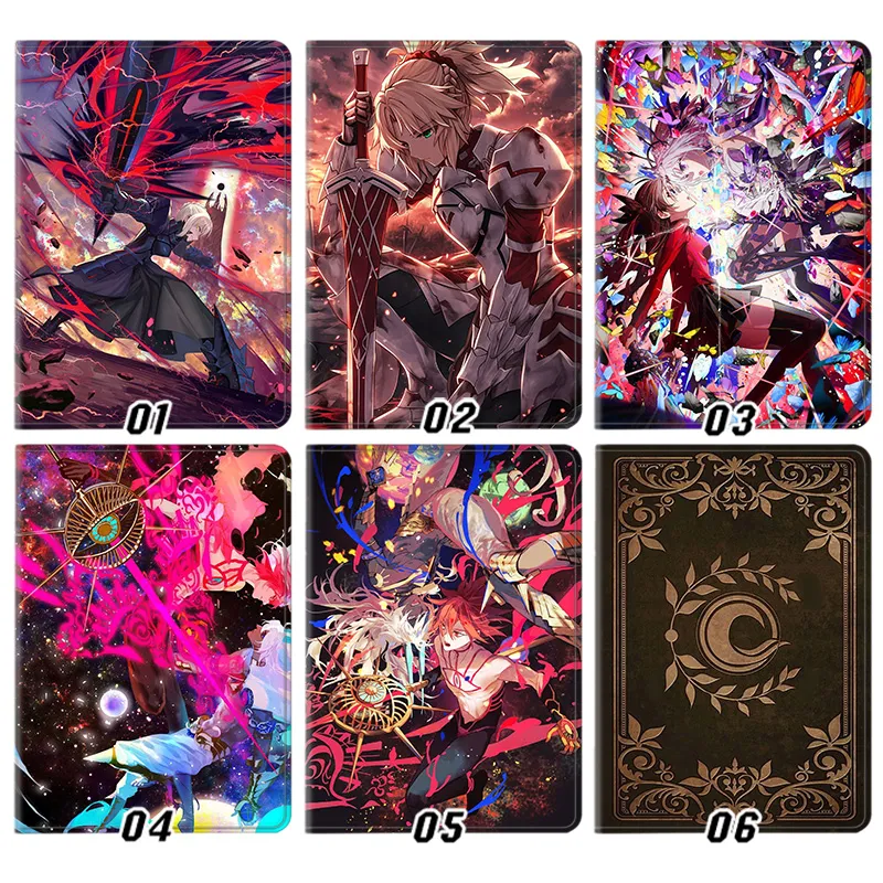 Fate/Grand Order — Saber Alter Mordred Rin Tohsaka Anime Art Tablet Case