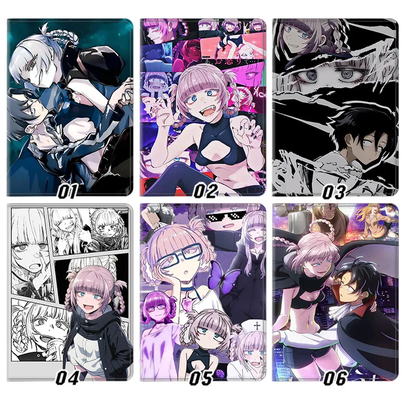 Call of the Night — Nazuna Nanakusa & Ko Yamori Anime Collage Tablet Case