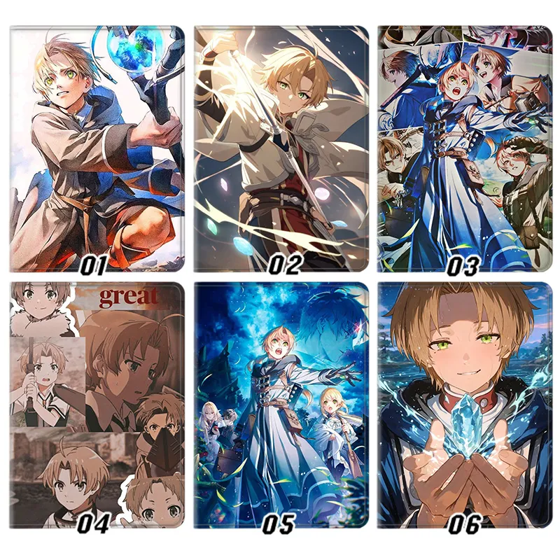 Mushoku Tensei Jobless Reincarnation — Rudeus Greyrat Anime Art Tablet Case