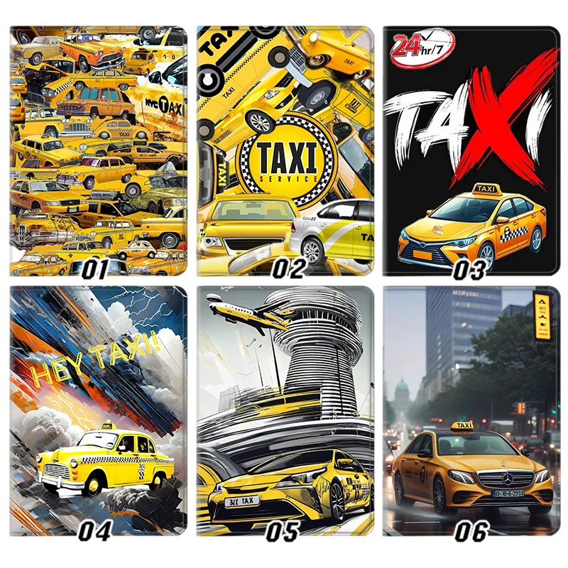 Classic New York Yellow Cab & Taxi Service — RAlien Visitorro Urban StreAlien Visitor Photography Tablet Case