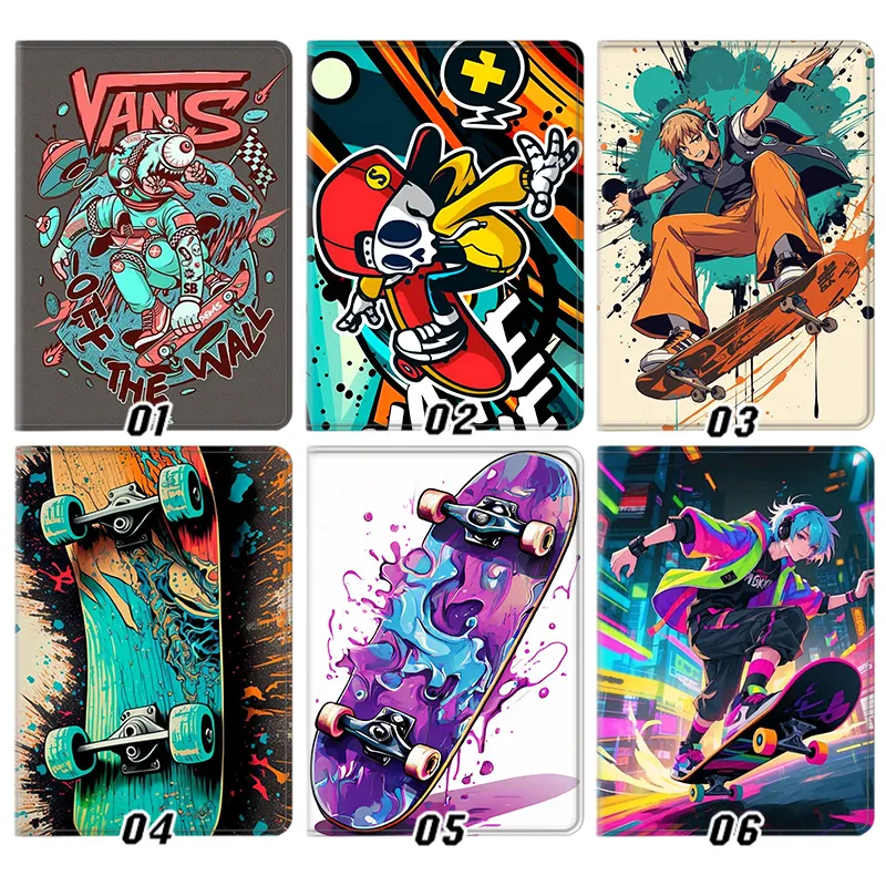 StreAlien Visitorwear Skateboard Culture & Anime Skater — RAlien Visitorro Graffiti Art Tablet Case