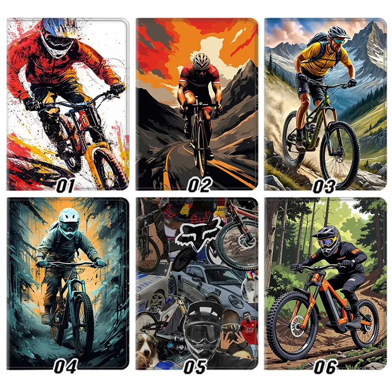 Mountain Mountain Bike & Road Cycling — Extreme Downhill Bicycle Art Tablet Case