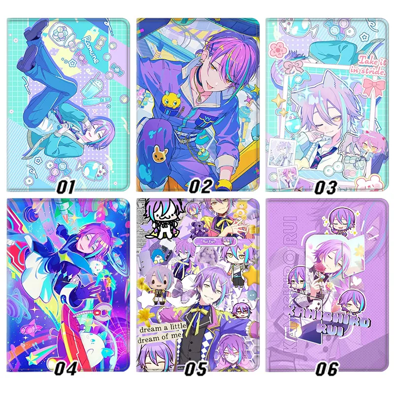 Project Sekai Anime — Rui Kamishiro Wonderlands x Showtime Cute Pastel Idol Boy Graphic Art Tablet Case
