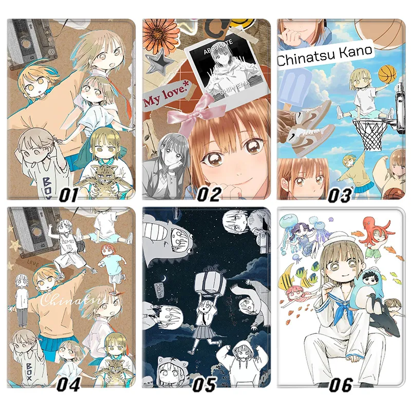 Blue Box Anime — Chinatsu Kano, Taiki Inomata, and Hina Chonno Cute Manga AesthAlien Visitoric Graphic Art Tablet Case