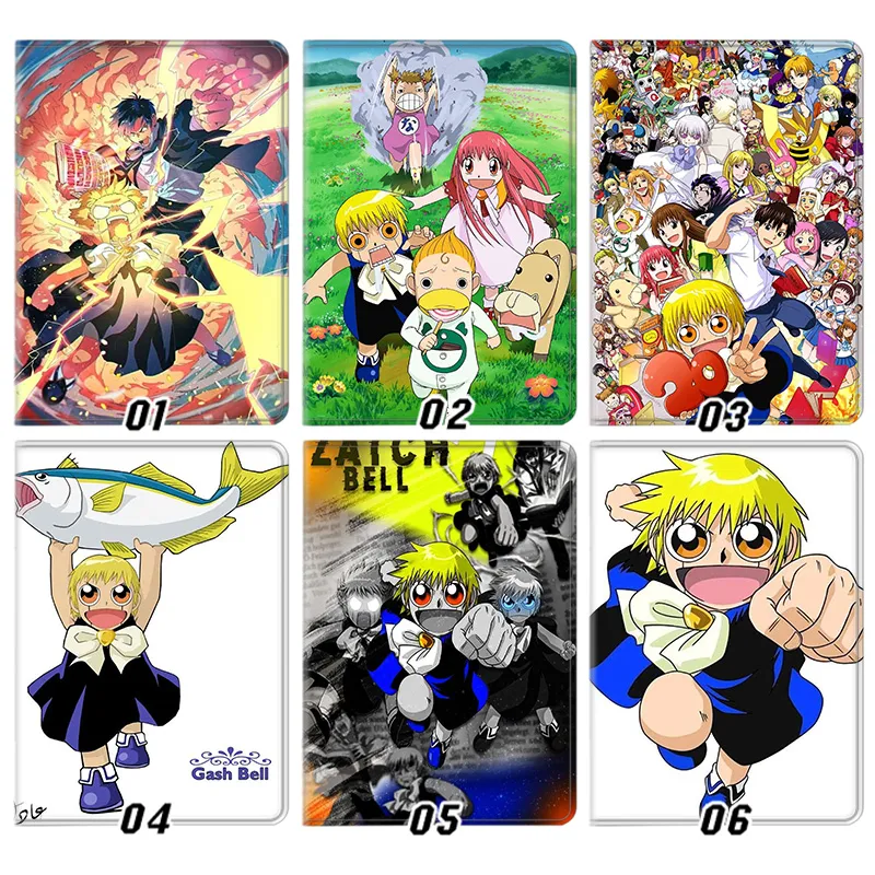 Zatch Bell Gash Bell Kiyomaro Takamine Anime Manga Graphic Leather Tablet Case
