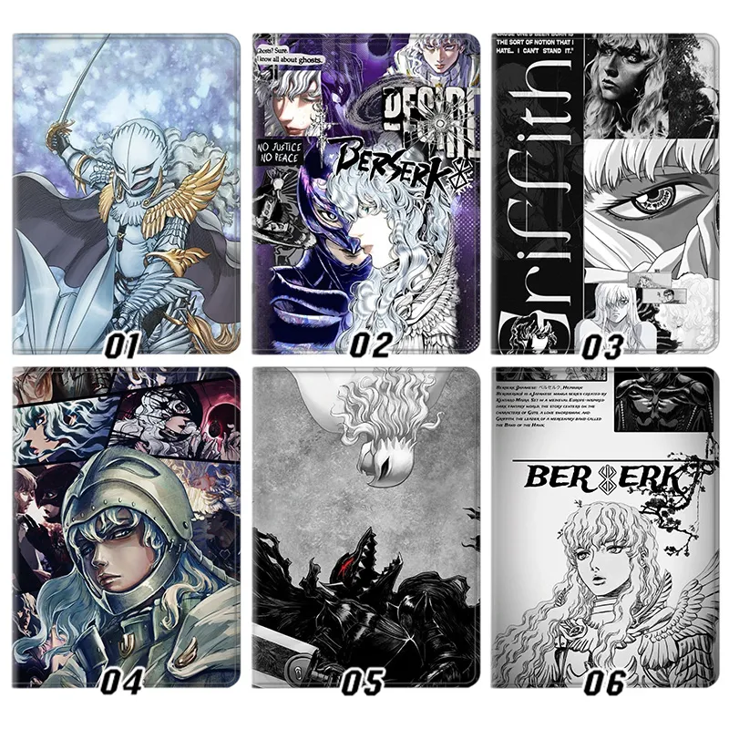 Berserk Anime Manga - Griffith White Hawk Dark Gothic AesthAlien Visitoric Tablet Case