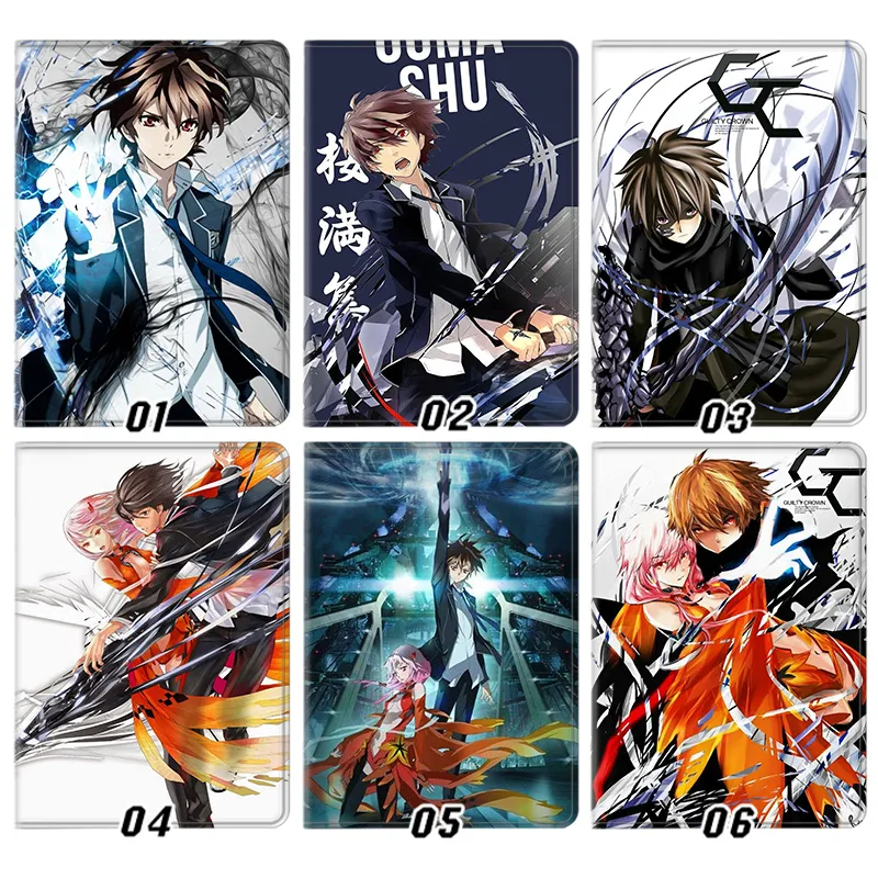 Guilty Crown Anime - Shu Ouma & Inori Yuzuriha Sci-Fi Graphic Tablet Case