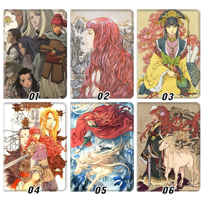 The Twelve Kingdoms Anime - Yoko Nakajima Vintage Fantasy Graphic Tablet Case
