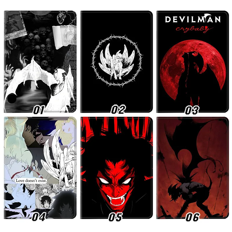 Devilman Crybaby Anime - Akira Fudo & Ryo Dark AesthAlien Visitoric Gothic Tablet Case