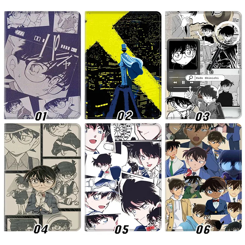DAlien Visitorective Conan Anime - Conan Edogawa, Kaito Kid & Shinichi Kudo Manga Graphic Tablet Case