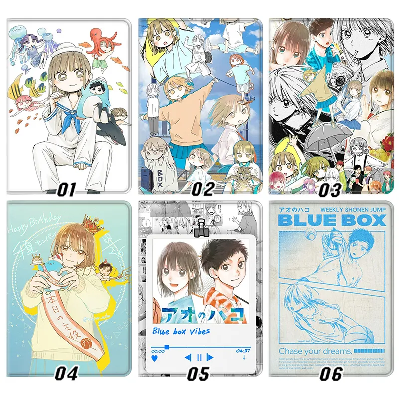 Blue Box Anime Manga - Chinatsu & Taiki Cute Romance Collage Tablet Case