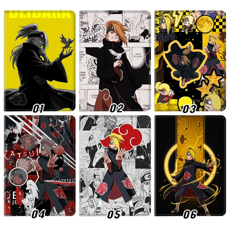 Ninja Anime  Deidara Akatsuki Anime Manga Tri-Fold Smart Tablet Case