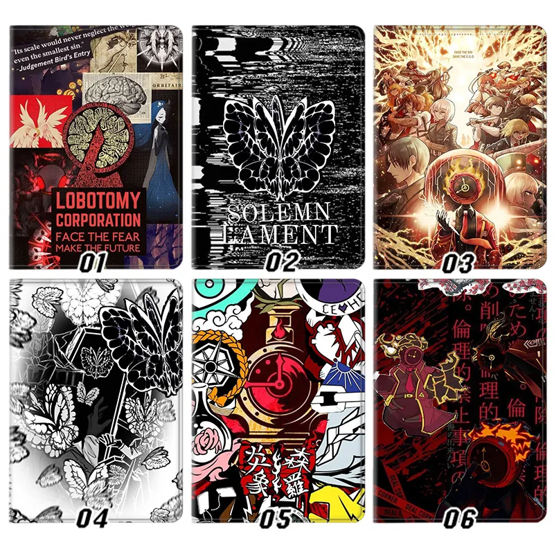 Lobotomy Corporation Library of Ruina Game Graphic Print Tri-Fold Smart Tablet Case