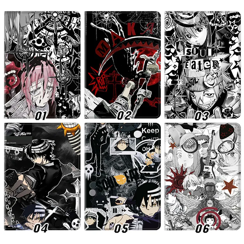 Soul Eater Anime Manga Panel Graphic Print Tri-Fold Smart Tablet Case
