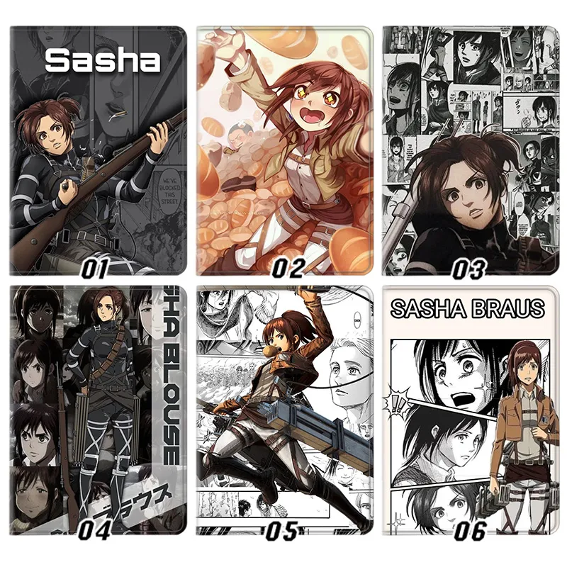 Wall Defense Sasha Braus Potato Girl Manga Tri-Fold Smart Tablet Case