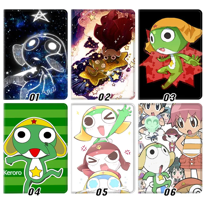 Sgt Frog Keroro Gunsou Tamama Giroro Anime Smart Trifold Tablet Case