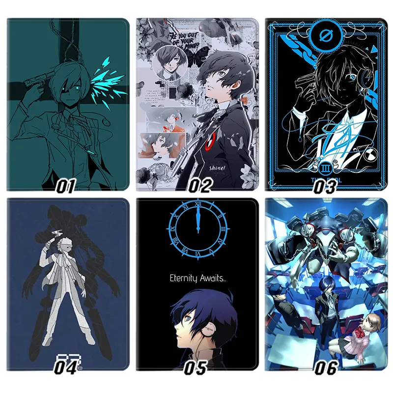Persona 3 Reload Makoto Yuki Protagonist JRPG Game Smart Trifold Tablet Case