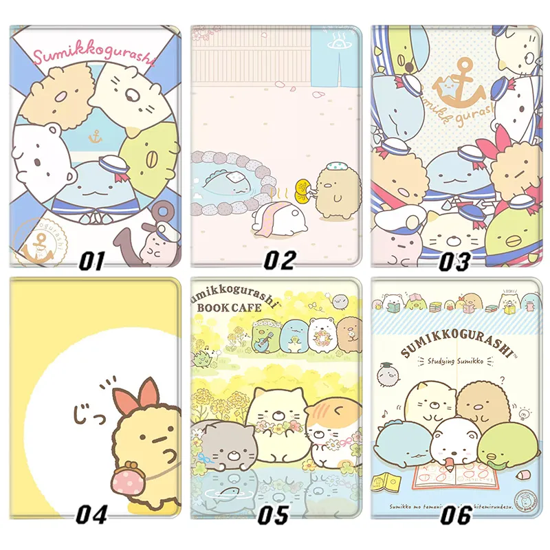 Sumikko Gurashi Shirokuma Penguin Tokage Cute Kawaii Anime Smart Trifold Tablet Case
