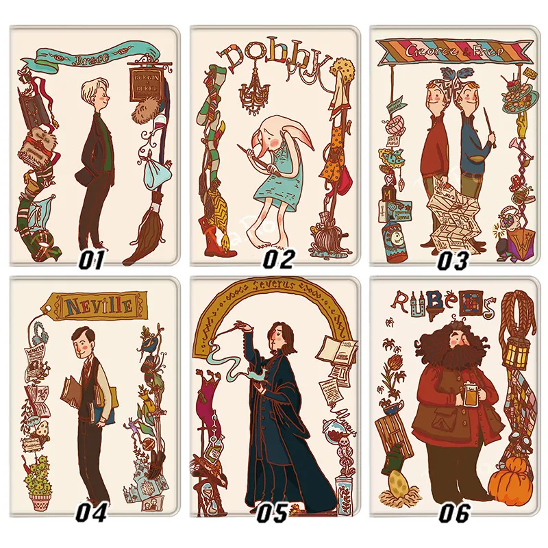 Wizard Tales Severus Snape Dobby Draco Malfoy Wizarding World Smart Trifold Tablet Case