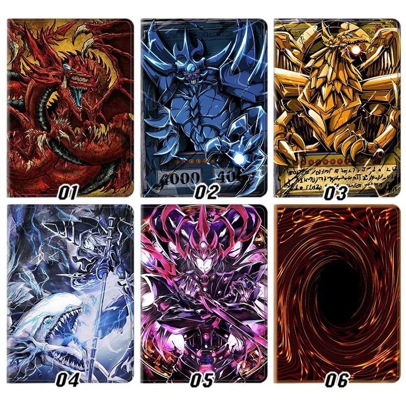 Yu-Gi-Oh Egyptian Gods Blue-Eyes Black Magician Smart Trifold Tablet Case