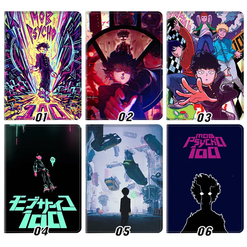 Mob Psycho 100 Shigeo Kageyama Reigen Arataka Anime Smart Trifold Tablet Case