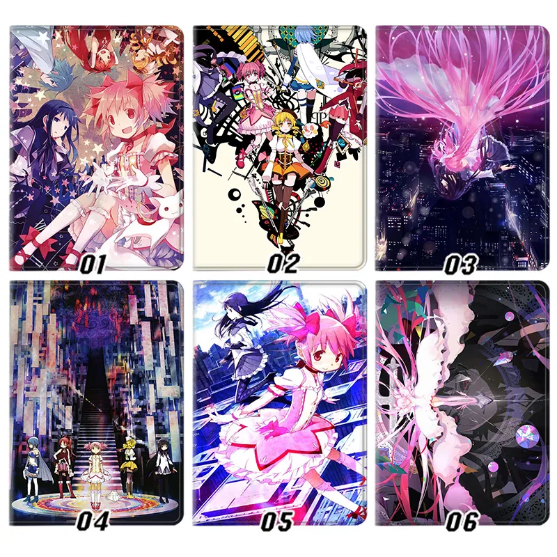Puella Magi Madoka Magica Madoka Homura Anime Smart Trifold Tablet Case