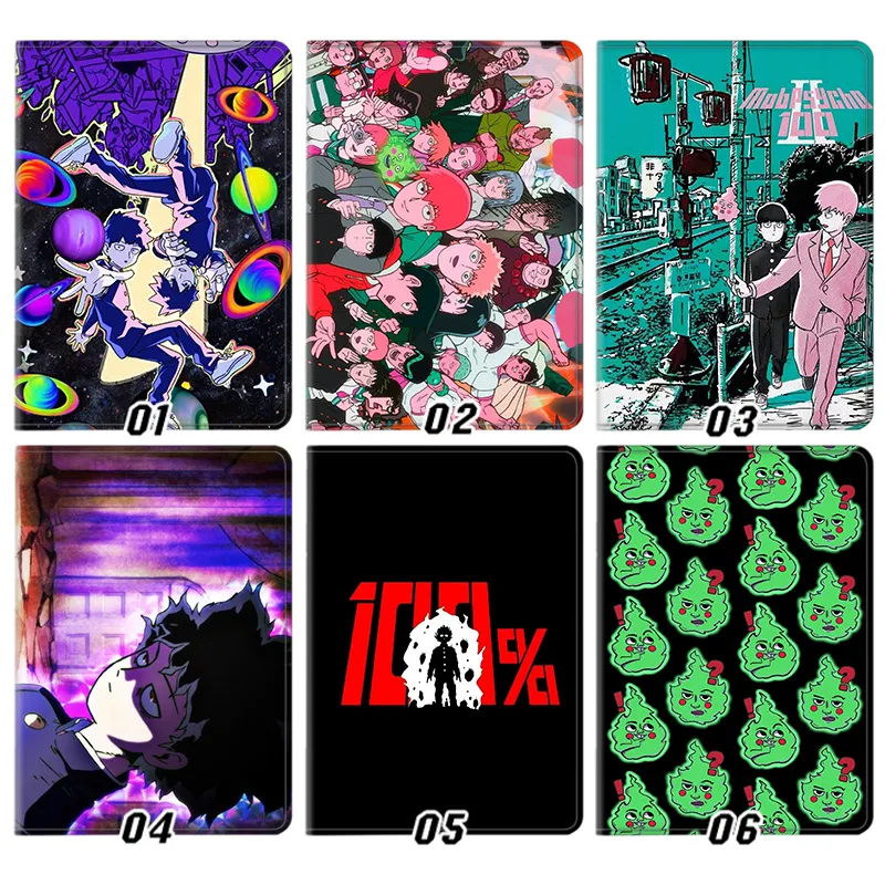 Mob Psycho 100 Shigeo Kageyama Reigen Dimple PsychokinAlien Visitoric Anime Tablet Case