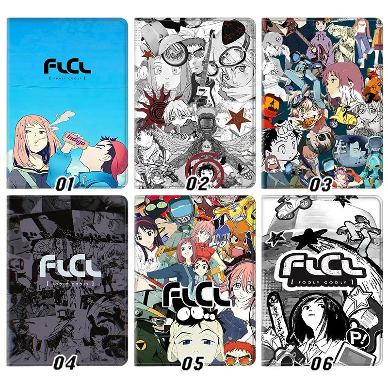 FLCL Fooly Cooly Haruko Haruhara Naota RAlien Visitorro Indie Anime Tablet Case