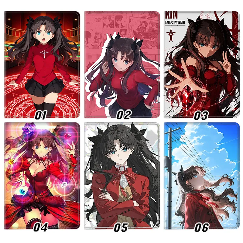 Fate Stay Night Rin Tohsaka Tsundere Mage Anime Girl Tablet Case