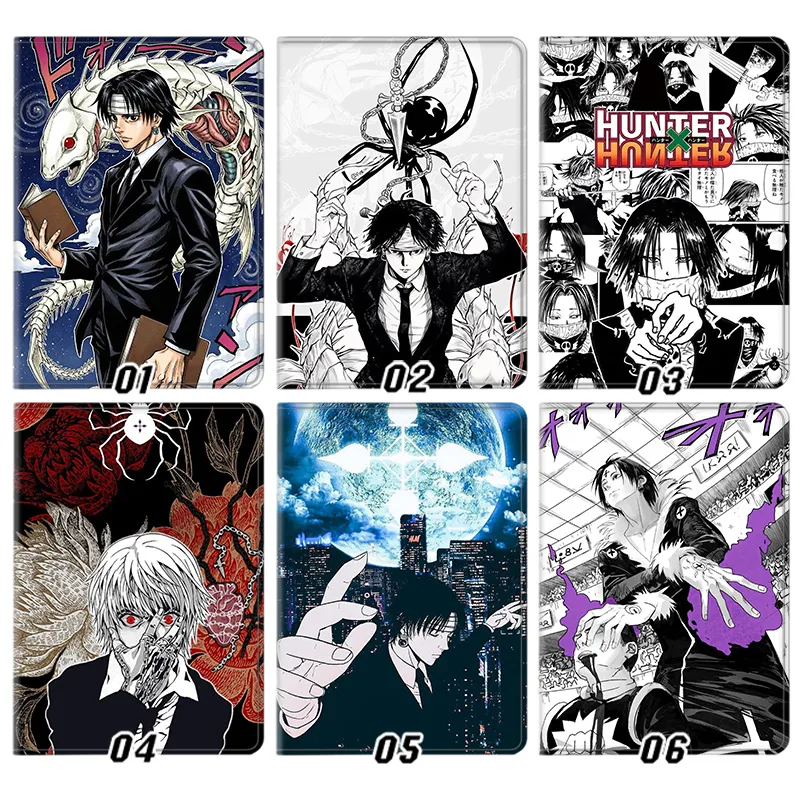 Hunter x Hunter Chrollo Lucilfer Phantom Troupe Kurapika Anime Manga Tablet Case