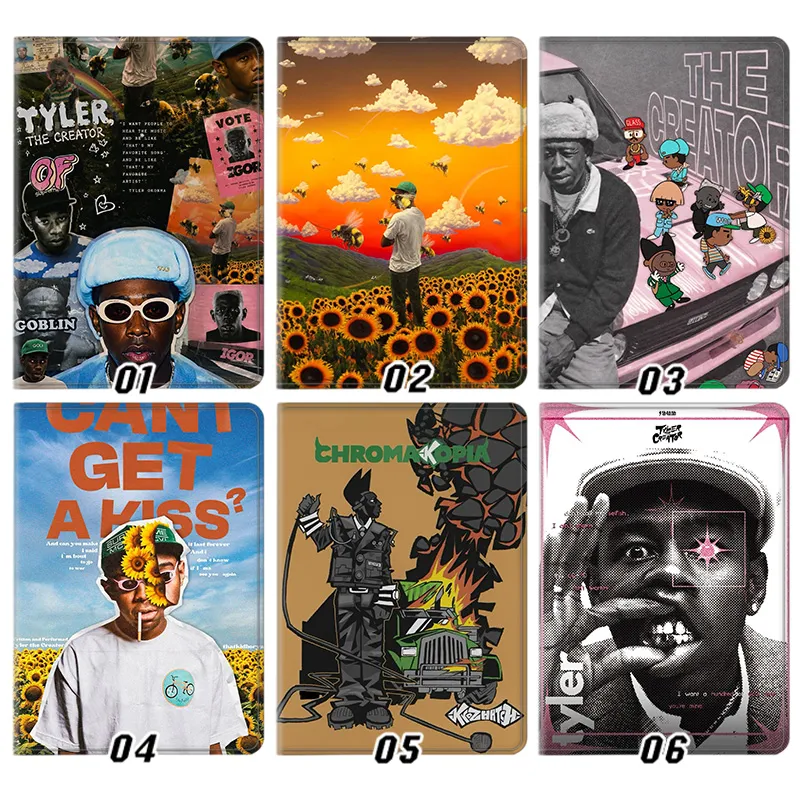 Tyler The Creator Chromakopia Igor Flower Boy Rap Hip Hop Album Art Tablet Case