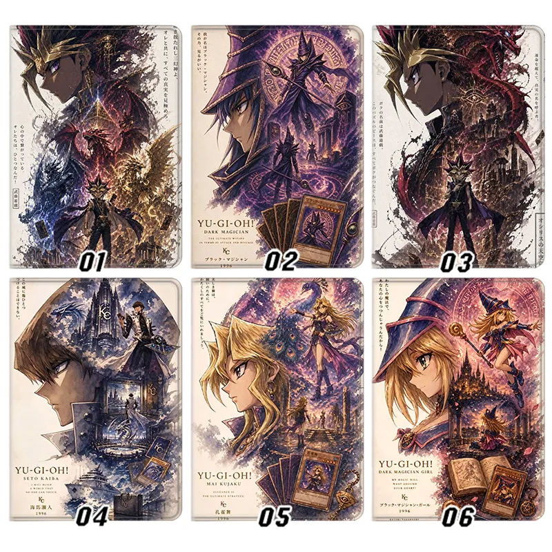 Yu-Gi-Oh Yugi Muto Yami Yugi Dark Magician Girl Kaiba Anime Gaming Tablet Case