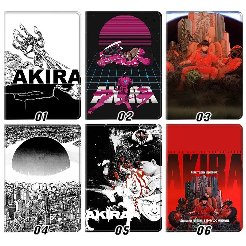 Akira 1988 Kaneda Red Motorcycle Neo Tokyo Cyberpunk Anime Tablet Case