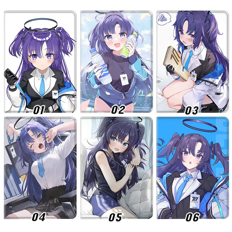 Blue Archive Hayase Yuuka Cute Kawaii Anime Girl Scholar Tablet Case