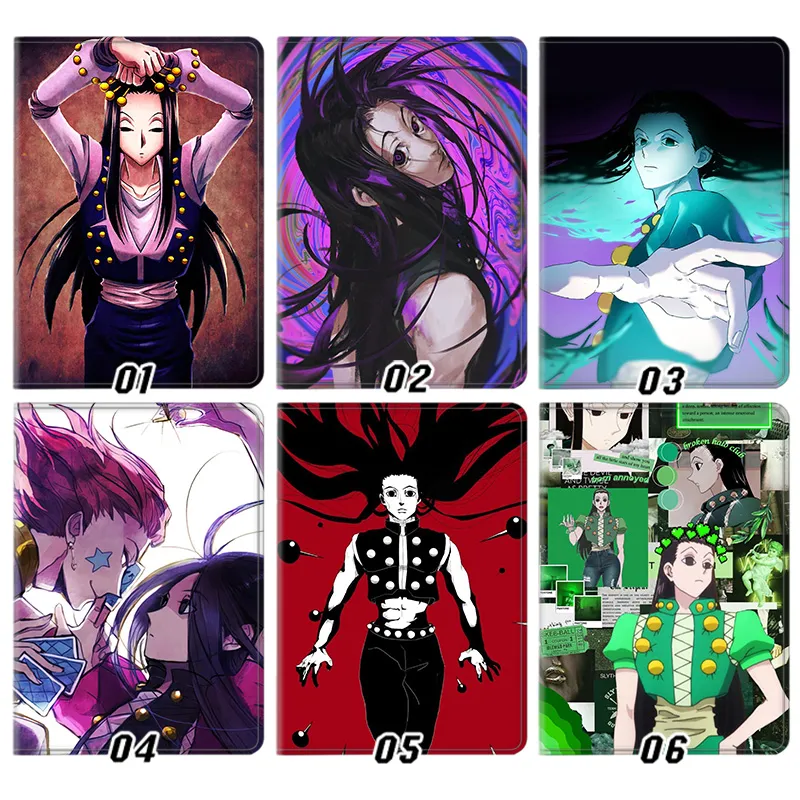 Hunter x Hunter Illumi Zoldyck Hisoka Phantom Troupe Anime Tablet Case