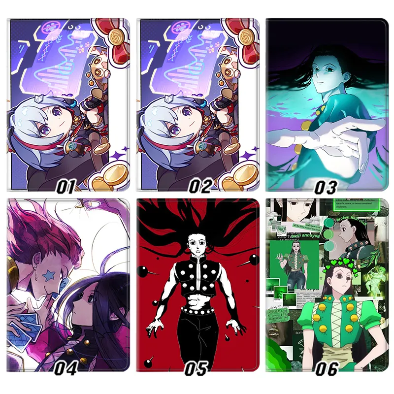 Hunter x Hunter Illumi Zoldyck Hisoka Anime Mix Tablet Case