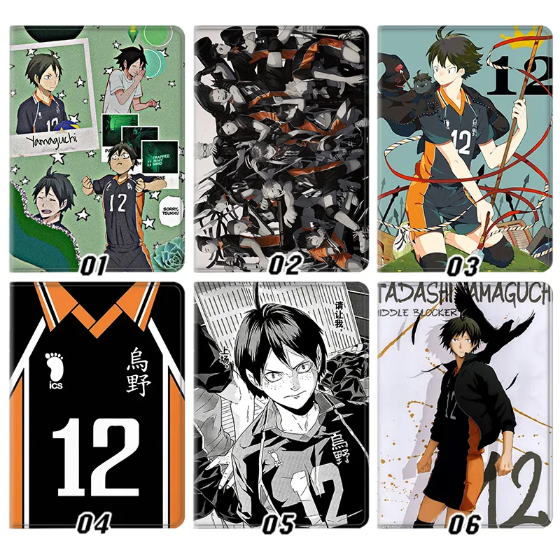 Haikyuu Tadashi Yamaguchi Karasuno High School Anime Volleyball Tablet Case