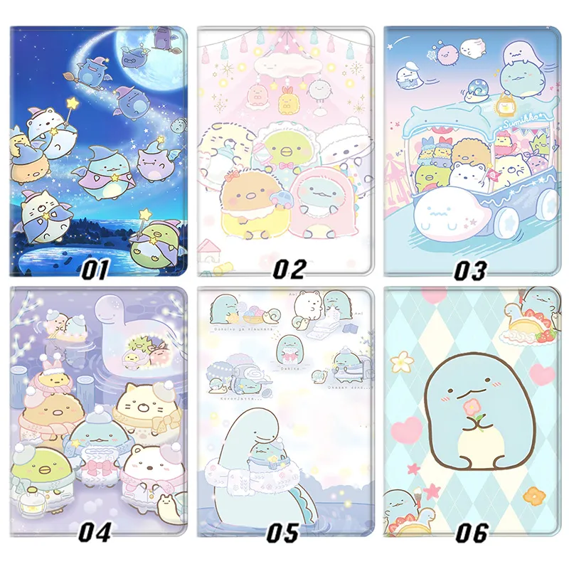Sumikko Gurashi Cute San-X Characters Tokage Shirokuma Neko Tablet Case