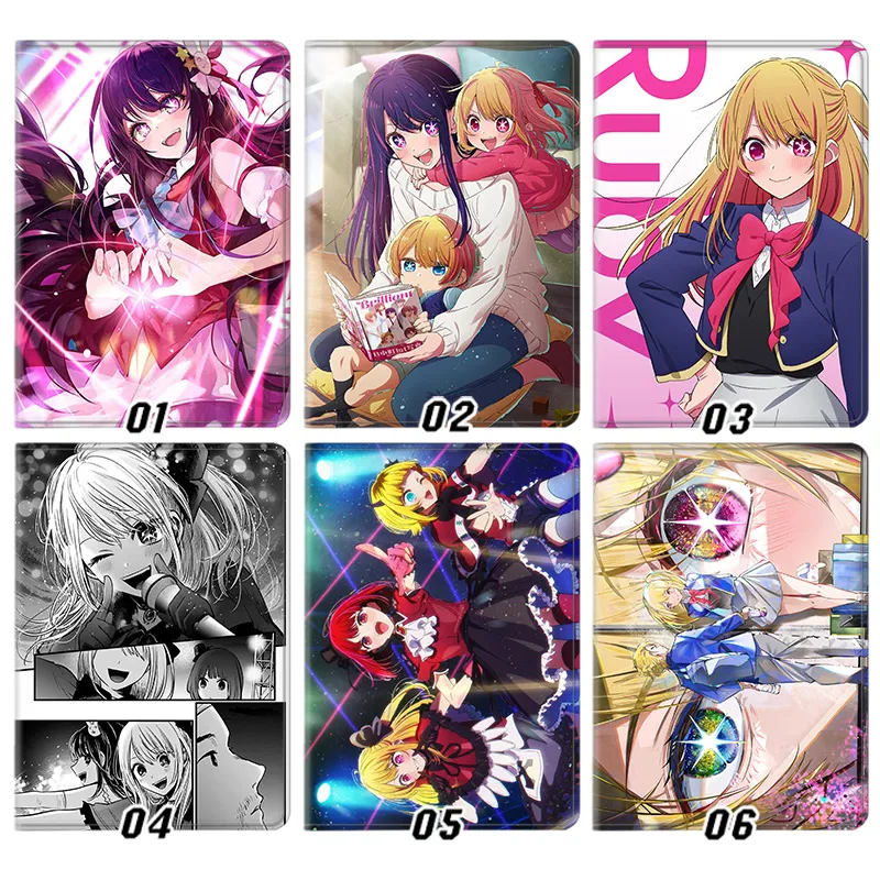 Oshi no Ko Ai Hoshino Ruby Aqua Anime Silk Texture Flip Leather Tablet Case