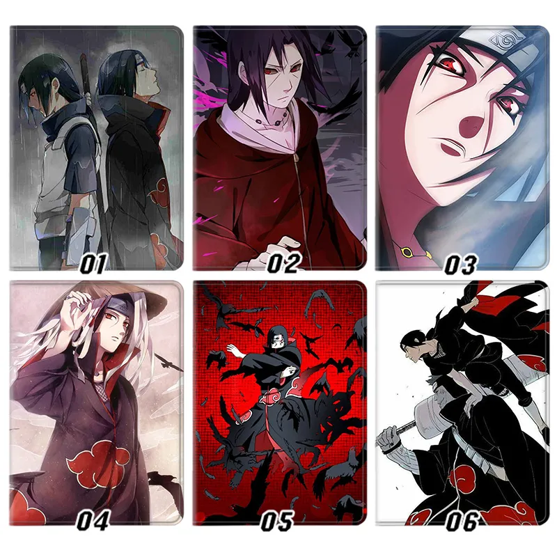 Ninja Anime  Itachi Uchiha Akatsuki Anime Tri-Fold Stand Tablet Case