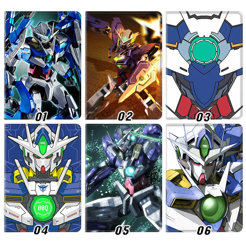 Gundam 00 Qan[T] Exia Mecha Anime Tri-Fold Stand Tablet Case