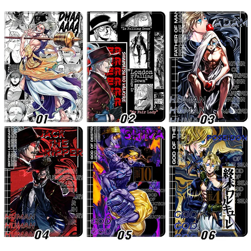 Record of Ragnarok Jack the Ripper & Gods Anime Tri-Fold Stand Tablet Case