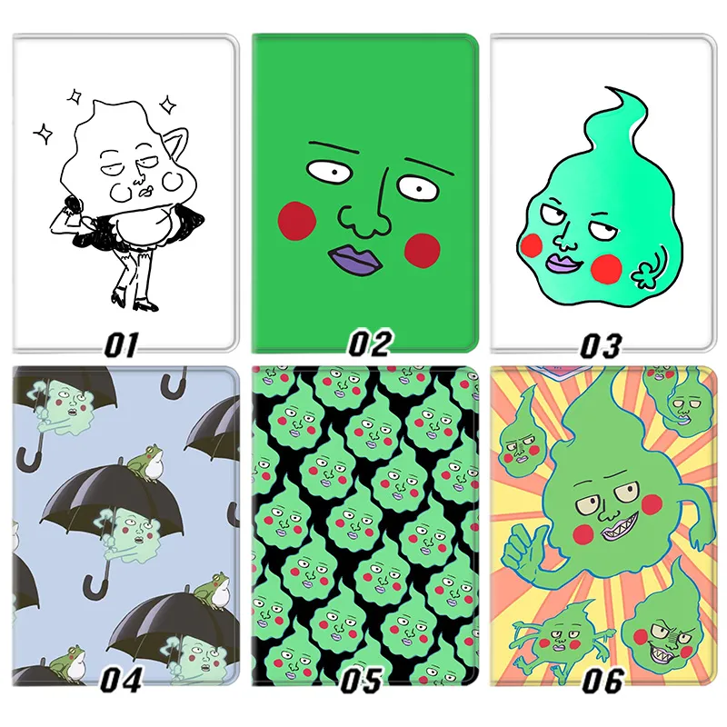 Mob Psycho 100 Dimple Anime Silk Texture Flip Leather Tablet Case
