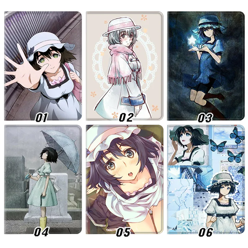 Steins;Gate Anime — Mayuri Shiina Mayushii Tuturu Cute Girl Hat Graphic Tablet Case