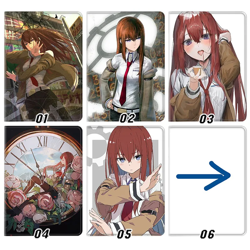 Steins;Gate Anime — Makise Kurisu Christina Lab Member Cute Girl Graphic Tablet Case