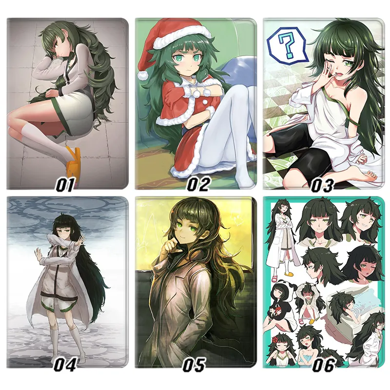 Steins;Gate Anime — Maho Hiyajo Cute Green Hair Scientist Lab Coat Graphic Tablet Case