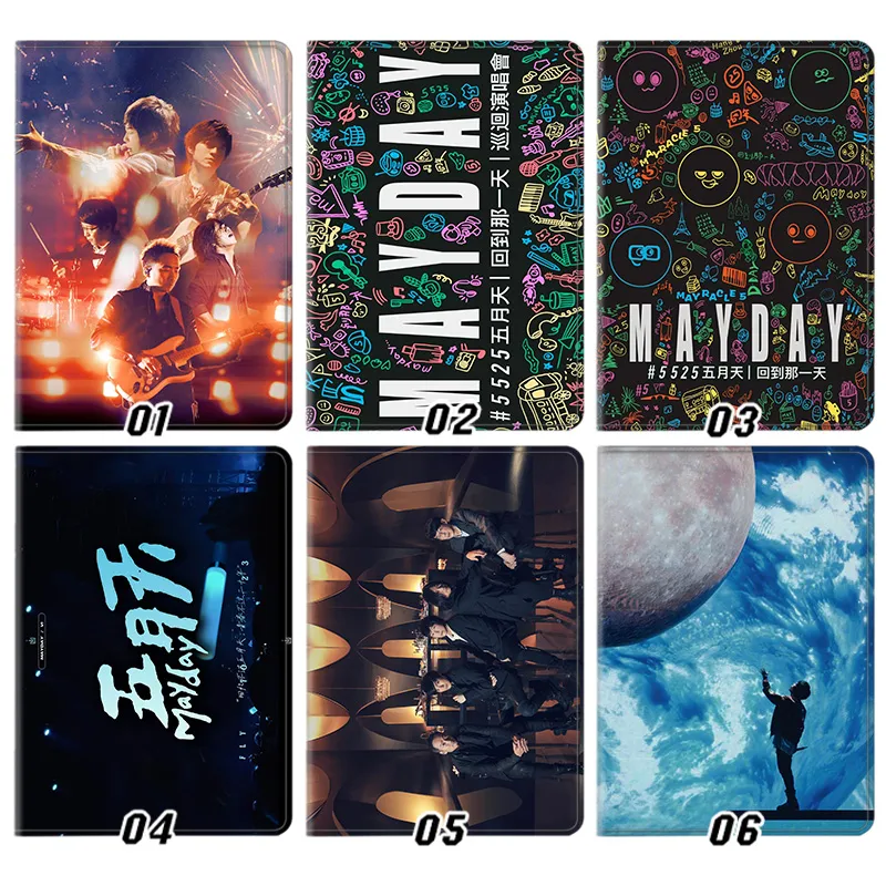 Mayday Band — Chinese Rock Pop Band Concert Doodle Typography Fan Art Tablet Case